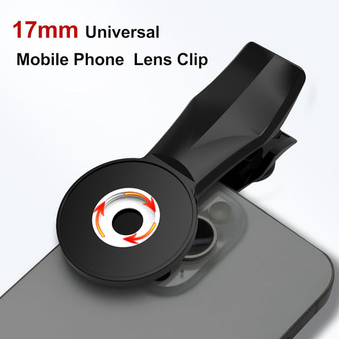Veedzoens 60mm 17mm Telephoto Lens for iPhone Android Smartphone, Compatible with SmallRig NEEWER Phone Cage
