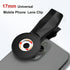 Veedzoens 60mm 17mm Telephoto Lens for iPhone Android Smartphone, Compatible with SmallRig NEEWER Phone Cage