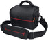 FOSOTO Compact Camera Shoulder Bag Case with Waterproof Rain Cover for Canon EOS M50 PowerShot SX420 SX430 SX70 SX50