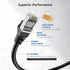 10Gbps 5-Pack 6A 5ft, 6A Cat6A Cable Matters Snagless Shielded Cat Ethernet Cable - Cat Cable, Cord, Ethernet Cord