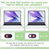 Styquenzer 0.7mm 3 Cute Thin Flower Laptop Camera Cover Slide, PCS Computer Camera Cover Slide, Protect Your Visual