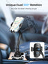 Zewwen 360 16 Max/15/14/13/12/11, S25/S24/S23/S22, 4-7 Car Phone Holder, Dual Rotate Gooseneck Cup Holder Phone Mount