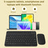 GOGARA Set Set Rechargeable Bluetooth Keyboard and Mouse Combo, Universal Ultra-Slim Wireless Keyboard Mouse