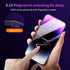 MOCOLL iPhone 14 Screen Protector - Military Grade Tempered Glass, Full Coverage, Scratch Resistant, 2 Pack, Drop