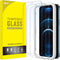 JETech Full Coverage Screen Protector for iPhone 12 Pro Max 6.7-Inch, 3-Pack Tempered Glass with Easy Installation Tool