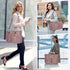 RAINSMORE 15.6 inch Teacher Tote Bag Laptop Bag for Women Work Bags Laptop Tote Nurse Bag Professional Computer
