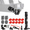 SOONSUN Motorcycle Helmet Chin Mount Kits for GoPro Hero 13 12 11 10