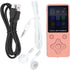 ASHATA MP3 64GB, 5.0 MP3 MP4 1.8 Inch, Portable Player Bluetooth Music Player, Support Speaker Video FM Ebook Photo