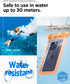 Spigen AquaShield Universal Waterproof Phone Pouch, PVC Protective Dry Bag Cases with IPX8 Compatible with iPhone
