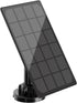 Solar Panel for Outdoor Camera, IP66 Waterproof Charger, Continuous Power Supply for Security Cameras with 10ft Cable