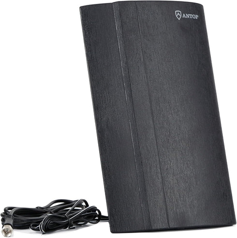 AntennaMastsRus Digital Amplified AM/FM Radio Antenna Indoor for Universal Stereo Radio Audio Signal