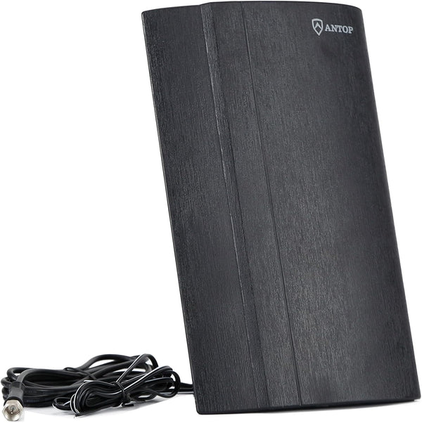 AntennaMastsRus Digital Amplified AM/FM Radio Antenna Indoor for Universal Stereo Radio Audio Signal