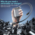 Retractable Car Charger, 4 in 1 Fast Car Phone Charger 120W with 2.7Ft Cables and 4 Electronic Ports for iOS & Android