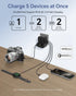MINGTONG 2 PD20W 2 QC18W Universal Travel Adapter with USB-C & USB-A Ports, Fast Charging International Power Plug