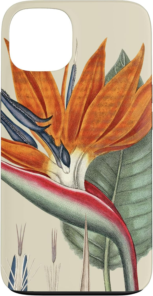Paradiesvogel Botanical Bird of Paradise Botanical, Tropical Plant Case for iPhone 13