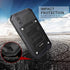 Beasyjoy Waterproof Case for iPhone Xs Max, Metal Heavy Duty Durable Cover with Built-in Screen Full Body Protective