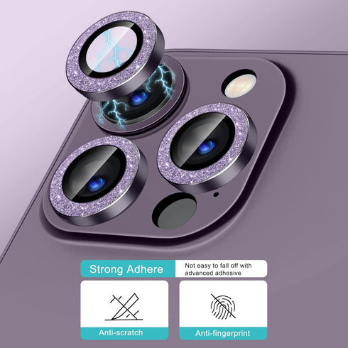 DEERLAMN Camera Lens Protector for iPhone 14 Pro 6.1" and iPhone 14 Pro Max 6.7", Anti-scratch 9H Hardness Tempered