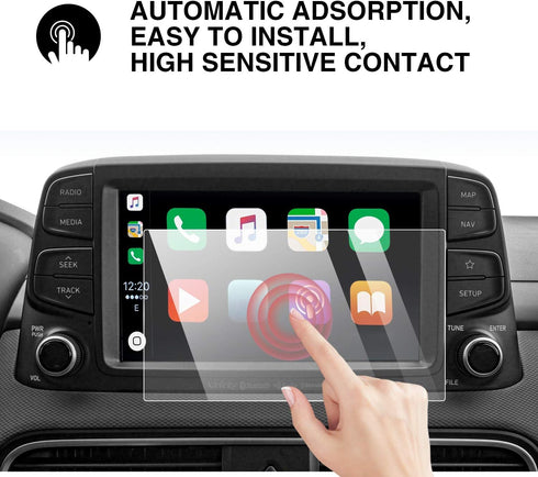 YEE PIN 2020 Kona Screen Protector for 2018-2020 Kona SEL, Tempered Glass Protective Film, HD Scratch Resistance