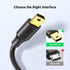 UGREEN Mini USB Cable 10 FT, Mini USB 2.0 B Cord for Garmin Nuvi, Dash Cam, PS3, GoPro Hero 3+, and more.