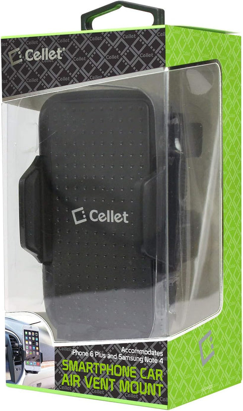 Car Air Vent Phone Holder - Universal Cell Phone Mount for Hands-Free Cradle in Vehicle