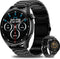 Smart Watch (Call Receive/Dial), 1.32" HD Touch Screen Waterproof SmartWatch for Android iOS Phones, Fitness Tracker
