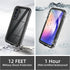 for Galaxy A54 5G Phone Case, Waterproof Case with Built-in Screen Protector & Cell Phone Ring Holder, Full Body Shockproof Rugged Heavy Duty Protection Cover for Galaxy A54 5G -Black