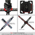 Projector Mount - Wall or Ceiling Projection Mount Bracket with Adjustable Height and Extendable Arms for Home and