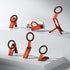 ULANZI MA60 16 15 14 13 15 Magnetic Phone Tripod Stand for iPhone - Aluminium Smartphone Mini Tripod Pocket Cell Phone