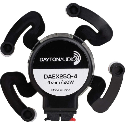 Dayton Audio DAEX25Q-4 Exciter - Quad Feet 25mm, 20W, 4 Ohm