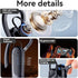 TMGADTDU Headset, 30Hrs 200 Bluetooth Single-Ear Wireless Earpiece with ENC Noise Canceling Mic, Call Time Handsfree