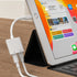 USB C to Ethernet Adapter, 2 in 1 RJ45 Ethernet LAN Network Adapter with USB Type C Charge Port, Plug and Play