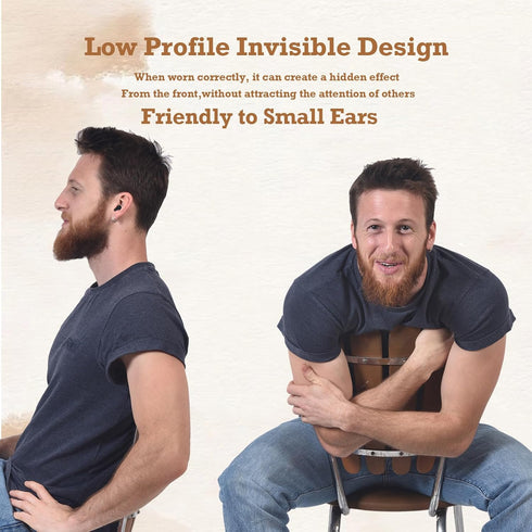 Skin Tone Mini Small Bluetooth Earbuds Invisible Wireless for Small Ear Canals Low Profile Smallest Sleep Micro Discreet Hidden Earbuds Small Ears Mini Invisible Small Ear Buds Audífonos Invisibles