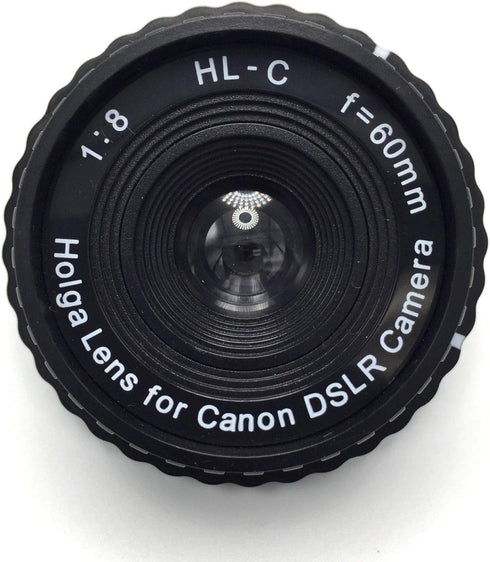 HOLGA 60mm f/8 Lens for Canon DSLR (Black)