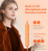 Wired Earbuds with Microphone, HiFi Stereo In-Ear Headphones, Compatible with iPhone, Android, 3.5mm Jack (Orange)