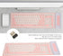 Silicone Keyboard, Foldable Waterproof Rollup Keyboard for PC Laptop Notebook, 103 Keys, Mute Typing, Lightweight