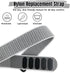 CAMTOVGCA Nylon Loop Compatible with Hume Band, Nylon Replacement Strap, Soft Adjustable Breathable Sport Wristband