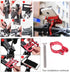GUB Aluminum Alloy Universal Phone Mount Holder for Bicycle & Motorcycle, Adjustable for iPhone X XR Xs 7s 8 Plus,