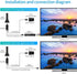 HDTV Antenna - Portable Indoor Digital Antenna, 120 Mile Long Range with Amplifier Signal Booster for Local TV