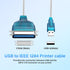 IEEE1284 CN36 (4.6FT) SinLoon USB to Parallel Port Adapter USB to Parallel Printer Cable Adapter for Printer