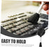 2pcs Cleaning Blower Brush, Camera Air Blower Lens, Small Hair Dryer Air Dust Blower and Brush for Laptop