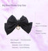 Miitoomo Cute Bow Phone Stands Fashion Cellphone Charm Grip Holder Universal Rotatable (Black)