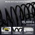 Conable 4 1080P@60Hz VGA to HDMI Cable FT with USB Power Supply, Real Video Output, Unidirectional Cable, from VGA