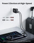 INIU 2-Port 45W S23 16 15 14 USB C Charger, Super Fast Charger Type C, Mini Foldable PD PPS USB C Wall Charger Block by