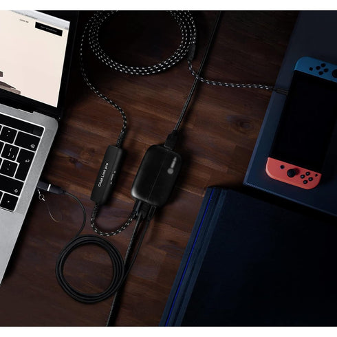 weishan USB C Cable for Elgato HD60 S+, HD60 X Game Capture Card & Wave 3, Super Fast Charging Cable with Adapter, 6.6ft