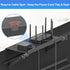 13 Inch Wide Platform TV Top Shelfs - Adjustable Cable Box Shelf for Wall Mounted TV Shelf for Cable Box, Streaming