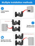 Speaker Wall Mounts, Universal Mounting Bracket for Small Surround Sound Speakers, Compatible with Bose, JBL, KEF