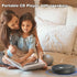 Kuephom Discman CD/USB/MP3 Portable CD Player with Headphones and Built-in Speakers: Rechargeable with Anti-Skip