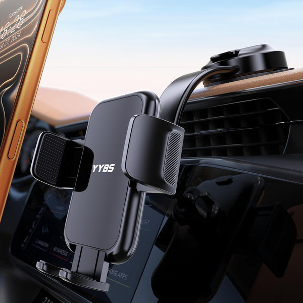 YYBS Car Dashboard Phone Holder for Windshield - Tesla Touch Screen Phone Mount