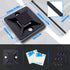 4/5" 100 Pack HUASAI Zip Tie Mount With Cable Ties,Self Adhesive-backed Mounts for Wire Holder, Black Cable Management