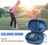 LTGEM Case for JBL Clip 4/5, Ultra Portable Waterproof Dustproof Bluetooth Speaker, Blue